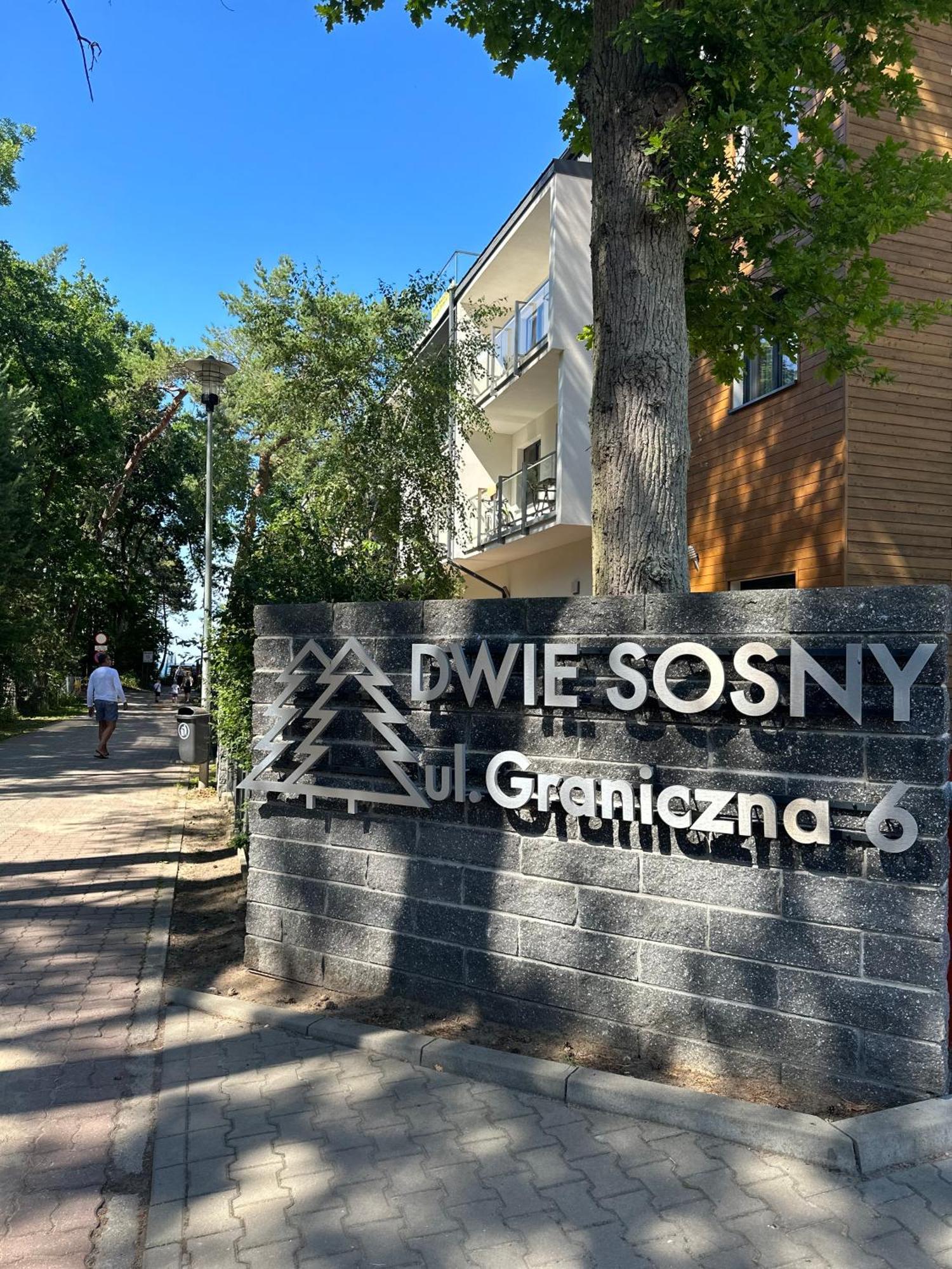 Apartament Dwie Sosny Patrycja ウストロニエ・モルスキエ エクステリア 写真